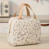 Five Colors Optional Non Food Contact New Fashion Large Capacity Ink Pattern Insulated Bag, Suitable for Work And School, Lunch Bag
