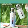 Roman Little Steel Cannon Insulated Bottle With Lock For Travel And Daily Use