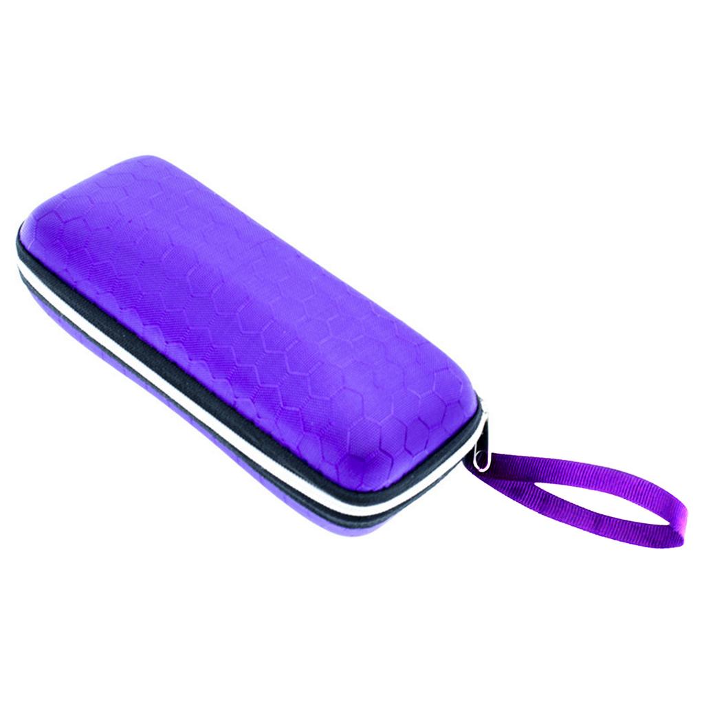 Portable Sun Glasses Box EVA Portable Zippered Glasses Case for Travel Camping Shopping
