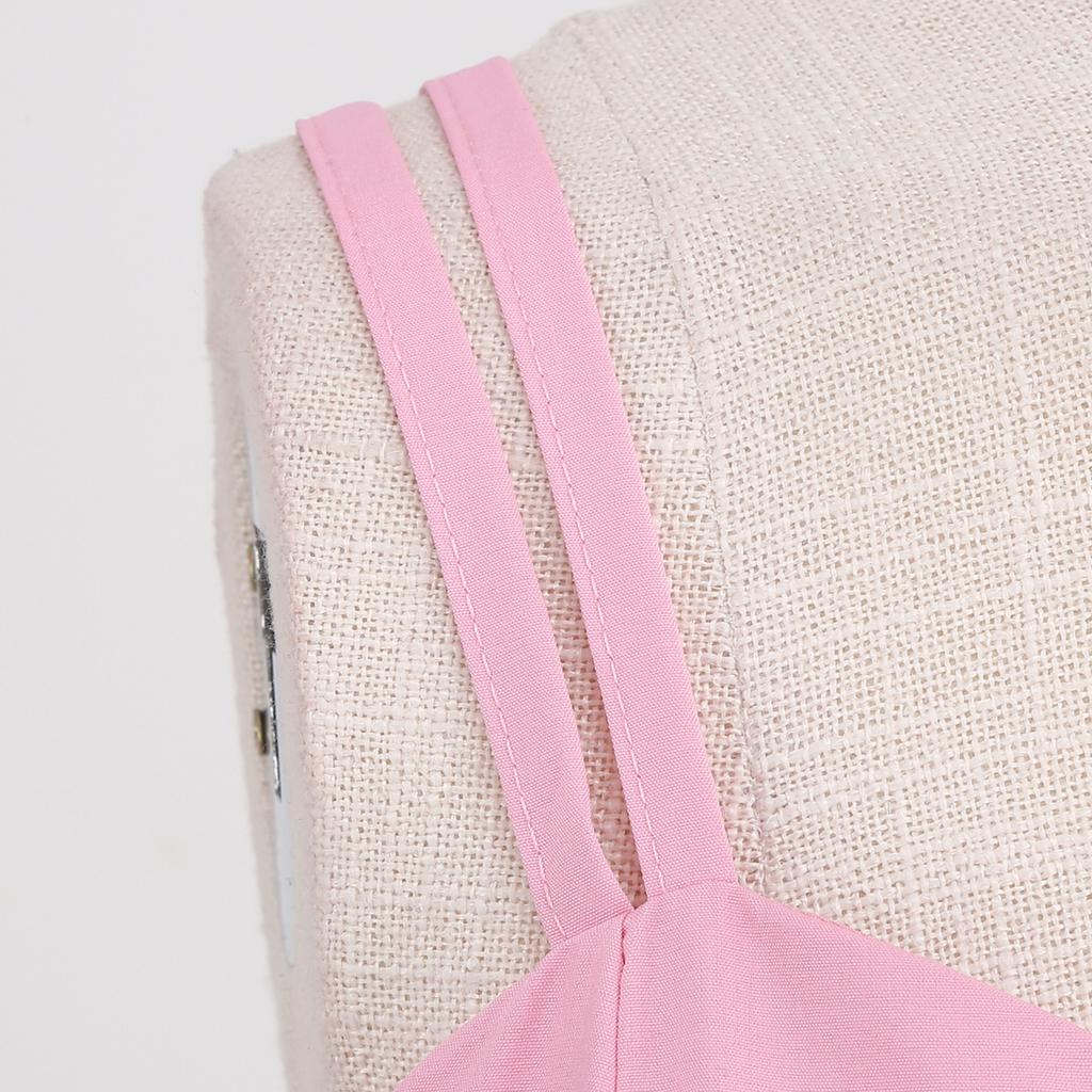 GMXIA Rochie de vară, retro, sexy, cu Halter, de culoare uni