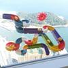 Haeneul Water Slide Way DIY Baby Bath Lek Vattenleksak Koreanska barnleksaker