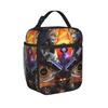 Murder Drones Insulated Lunch Bag Thermal Bag Reusable,Meal Container Black Comedy Science Fiction Portable Tote Lunch Box