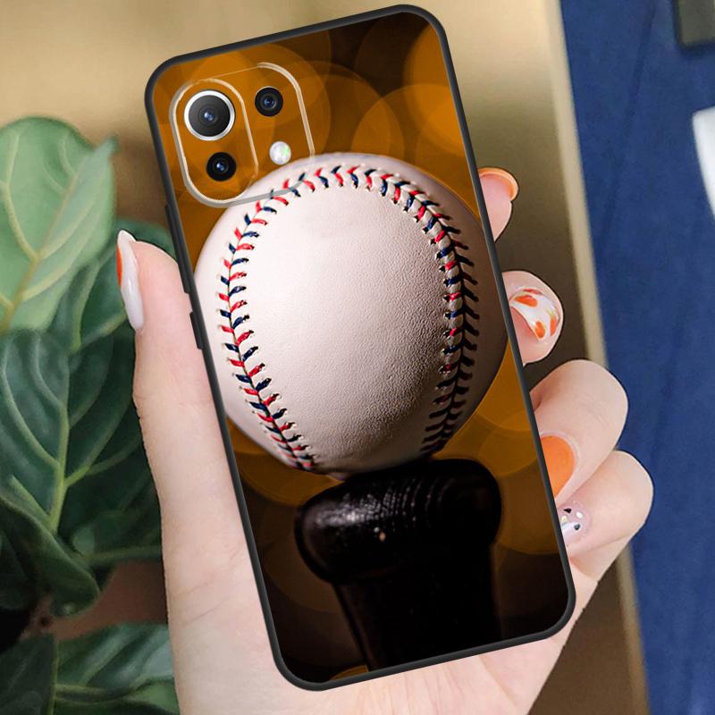 Baseball Case For Xiaomi 15T 14T 13T Pro 14 15 Ultra 17 Pro Max POCO X7 F8 Pro X5 X6 F5 F6 F7 Coque