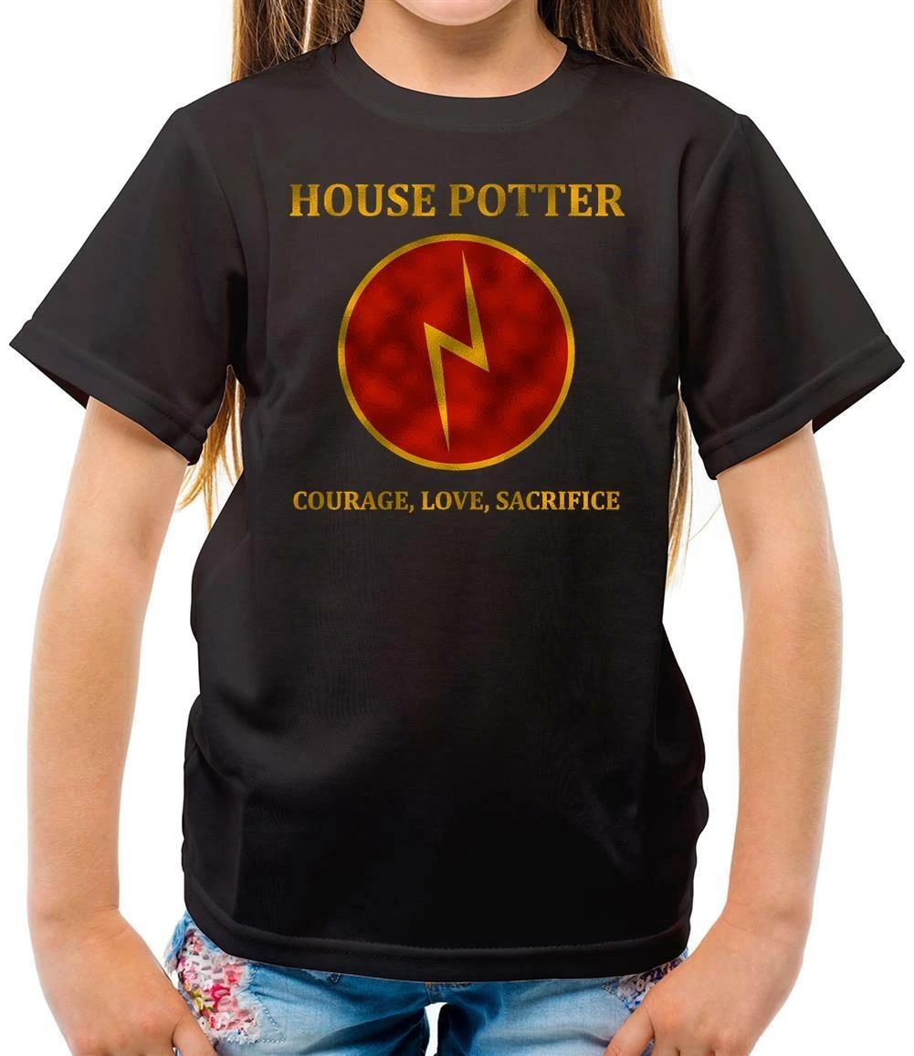 

House Potter, Courage Love Sacrifice - Kids T-Shirt - Wizard - Magic - Fan 100