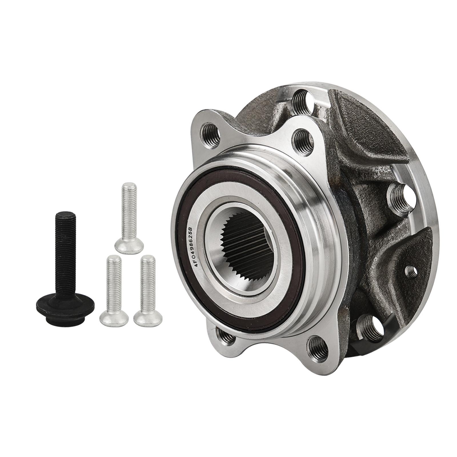 

Front Wheel Bearing Hub 4F0498625B For A6 A6 Allroad C6 4F2 4F5 R8 422 423 срібний