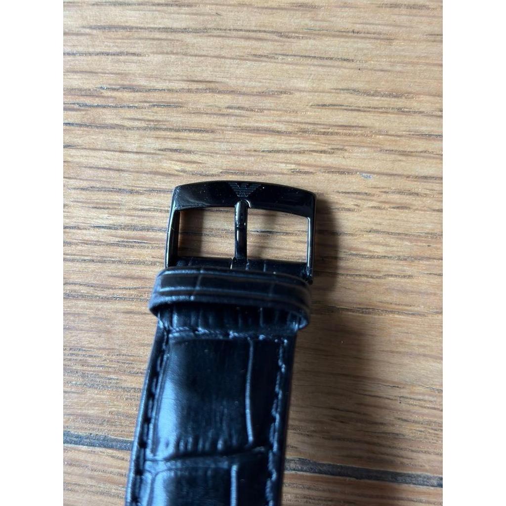 Used [Significant price reduction] [Super good condition] [In operation] Emporio Armani AR-4244 Mechanico Back Skelton Solid Stainless Steel ARMANI