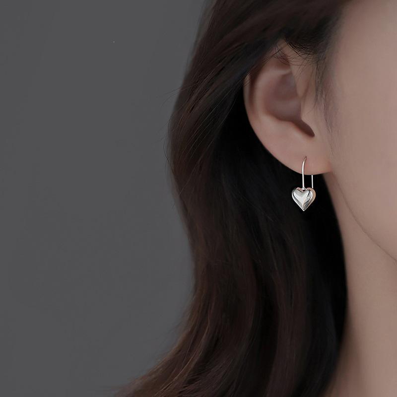 2022 High-End Heart Earrings: Women's 925 Sterling Silver, Summer Style
