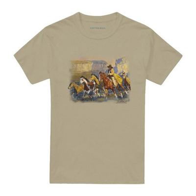 Wildlife Unisex Adult A Cowboy Day T-Shirt
