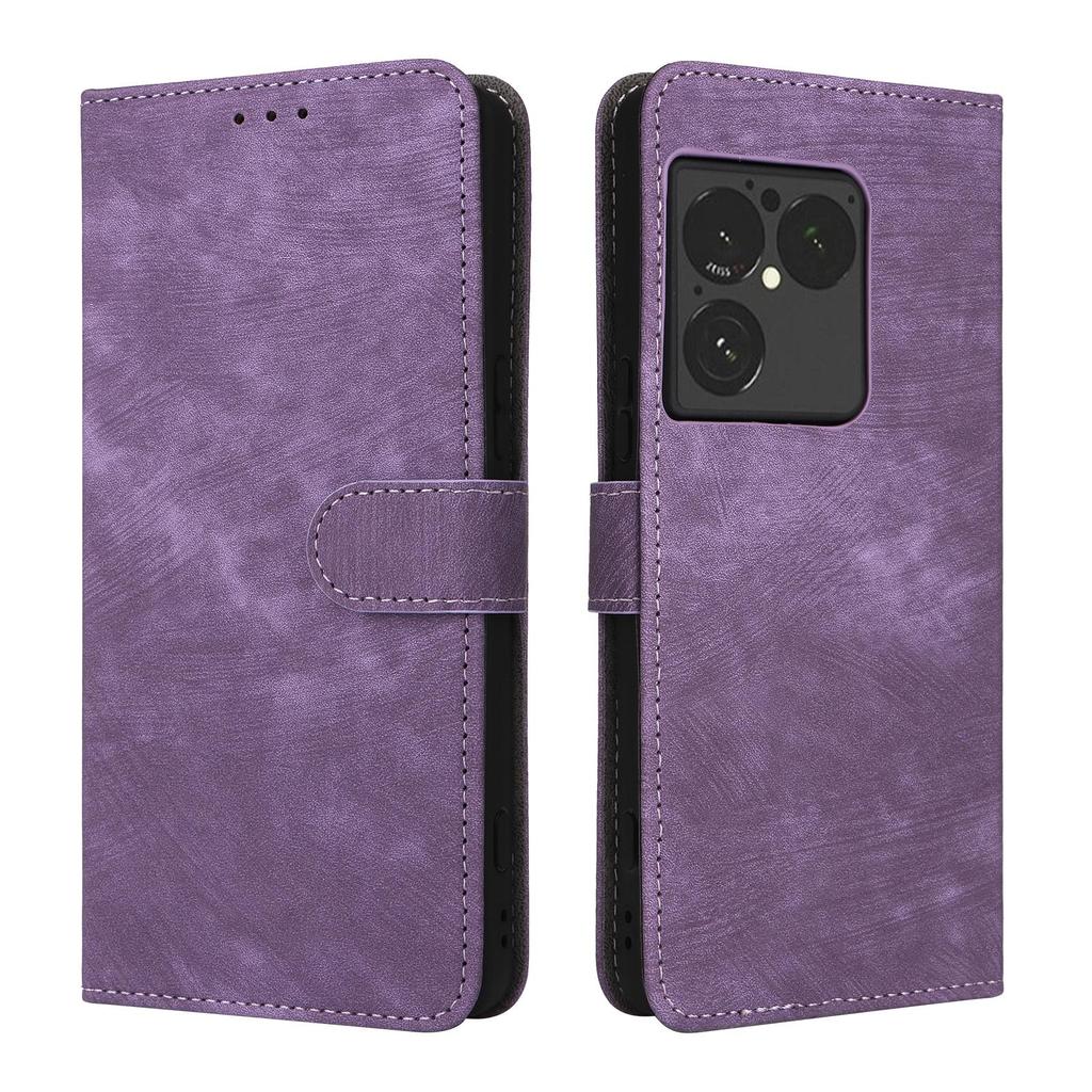 Flip-Schutzhülle kompatibel für Sony Xperia 1 VIII PU-Leder Handyhülle Vollkörperschutz mit [RFID-Blockierung]