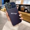 iPhone17 Pro Max Frosted Electroplated Case with Full Lens Protection