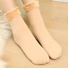 5 Pairs Winter Warm Solid Women Socks Thicken Thermal Socks Wool Cashmere Black Skin Seamless Snow Sock Velvet Unisex Socks