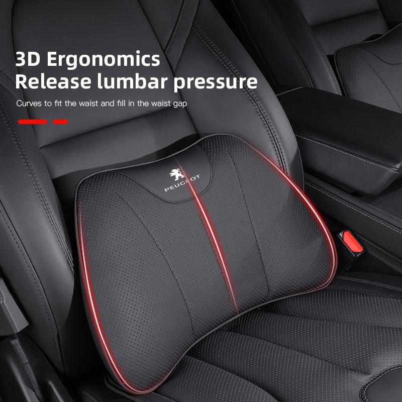 Neck Pillow Headrest Pillow Car Seat Neck Rest Accessories For Peugeot 208 3008 308 2008 i 207 107 508 607 106 406 407 307 206 408