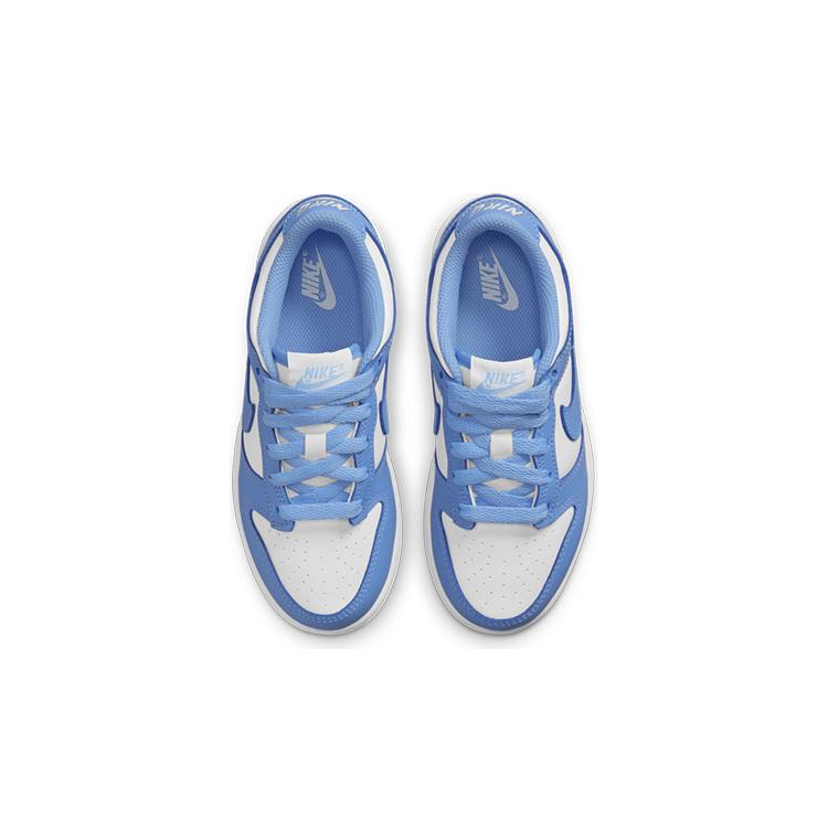 New Nike Kids Dunk Low 'UNC' Sneakers CW1588-103