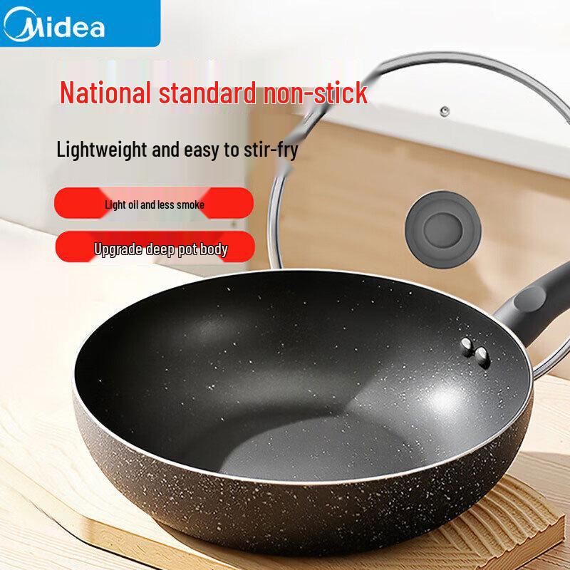 Midea Non-Stick Universal Wok & Frying Pan