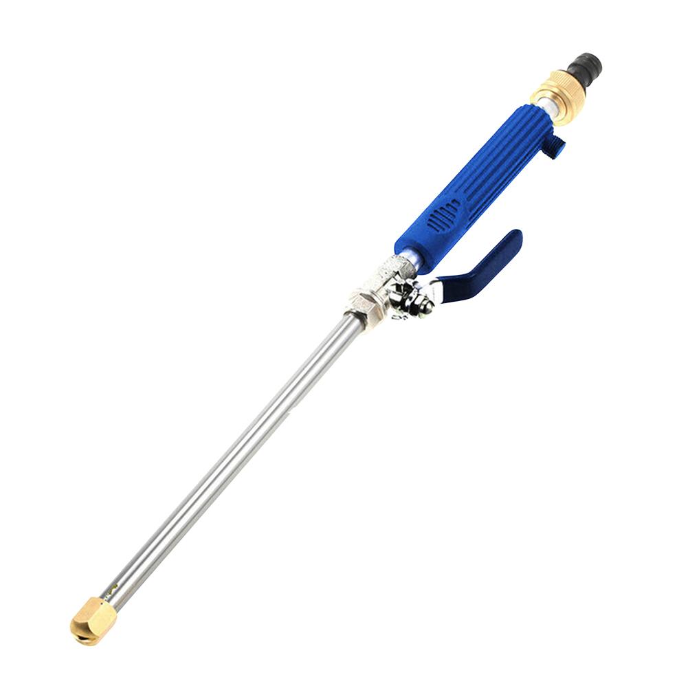

Pressure Washer Copper Nozzle Spray Gun Aluminum Alloy Tube Car Wash Gun Portable Spray Cleaner for Garden Watering Car Washing синий