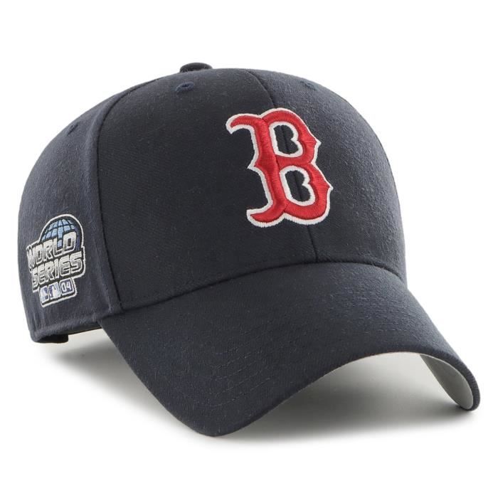 Casquette Snapback - 47 Brand - WORLD SERIES Boston Red Sox - Blanc - Homme - Sportswear
