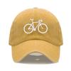 Soft Cotton Baseball Cap for Women Men Adjustable Fashion Bicycle Embroidered Dad Hat Unisex Classic Golf Caps