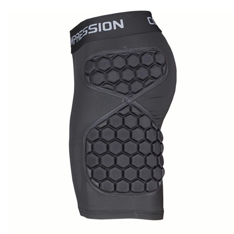 Professional Sports Safety Hip Pad Padded Soccer Shorts Skateboard Goalkeeper Shorts Football Helmet Thicken EVA Sponge Guard