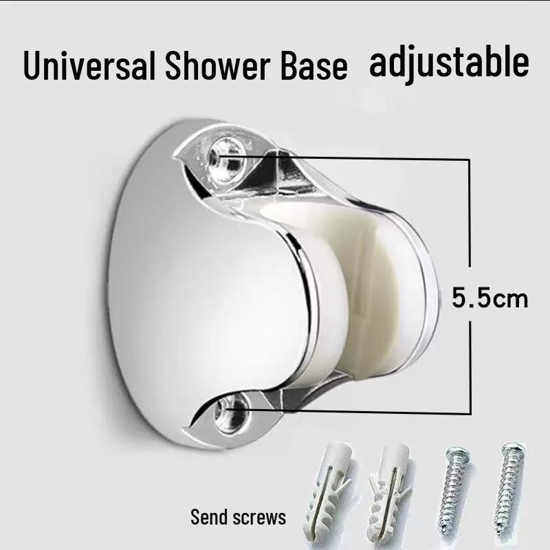 Универсальный регулируемый держатель для душевой лейки без сверления