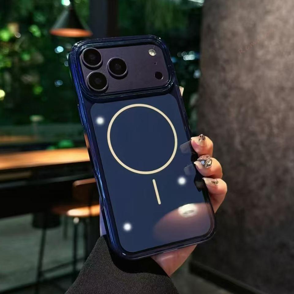 

Clear Official Magnetic Phone Case For iPhone 17 Air Pro Max 17Pro Magsafe Transparent Wireless Charging Hard Protector Cover For iPhone 17Air