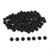 100pcs Plastic Teddy Bear Soft Toy Black, 10mm