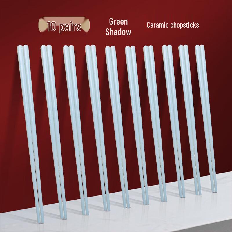 Handun Jingdezhen Ceramic Chopsticks (10 Pairs)