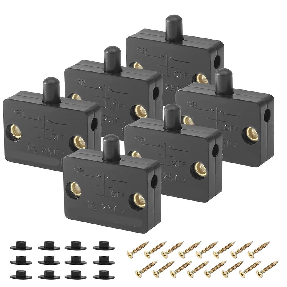 Per Interruttore Luci Armadio Confezione da 6 per Soluzioni di Illuminazione Automatica Porte