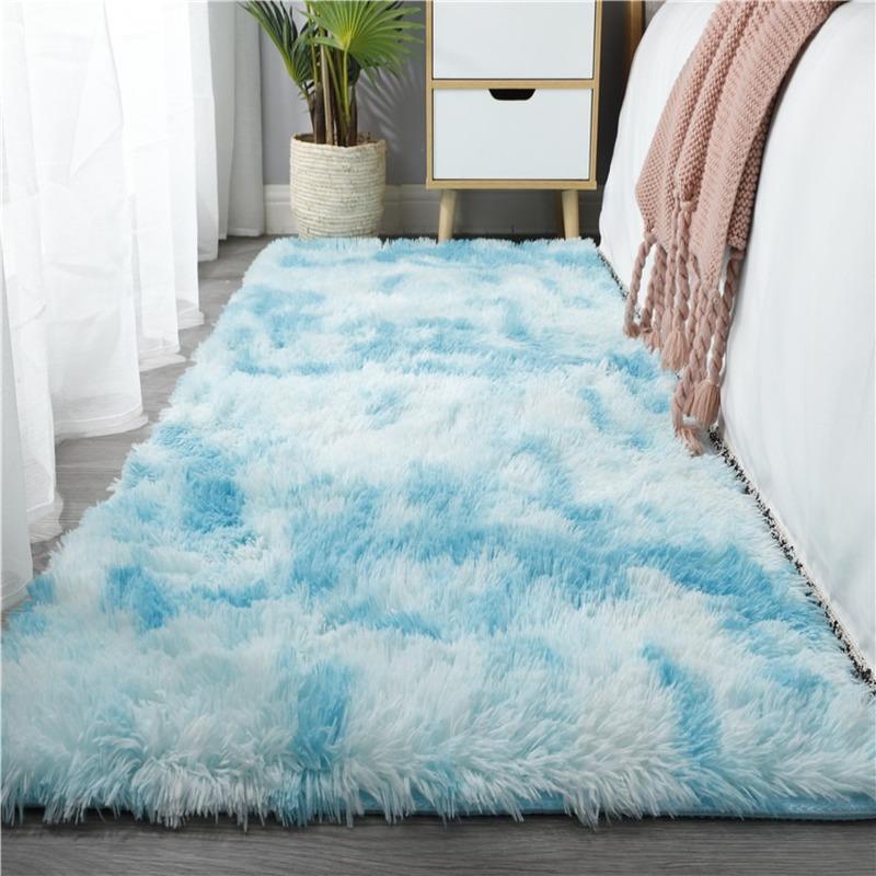 Teppich Hochflor Flauschig Flauschiger Shaggy-Teppich – Extra Weich, Antirutsch, Für Wohnzimmer Und Schlafzimmer Teppich Super Soft