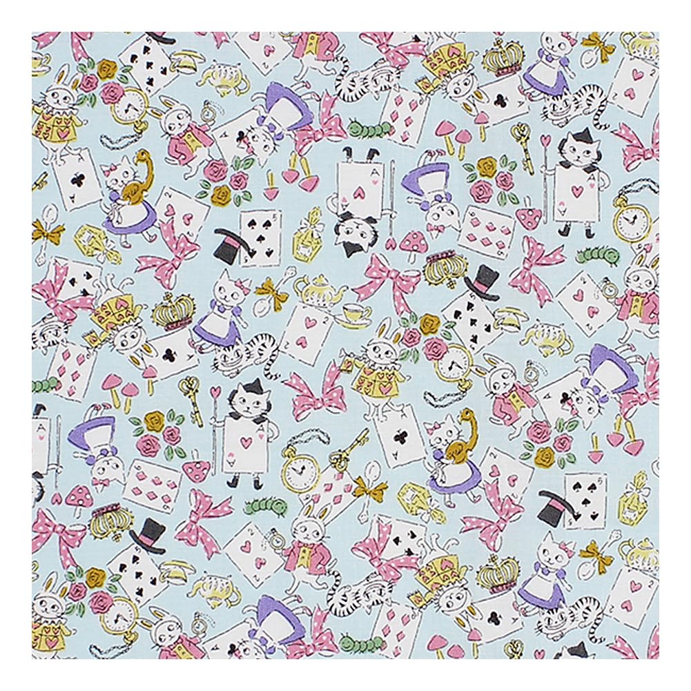 Miwaki Drawstring Lunch for Suitable for Lunch and Made in with Name Playing Card Light Medium Bag, Medium, Girls, Boxes, Cups, Preschool, Japan,