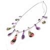 NOA [I5343] - Collier Créateur 'Liberty' violet