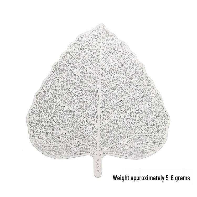 Personalized Stainless Steel Bodhi Leaf Tea Infuser Set