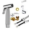 Modern Premium Handheld Bidet Sprayer Toilet Set Vertical Spray Eco-Friendly Plastic Stainless Steel 304 Wall Hung Bathroom Easy
