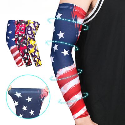 1Pair  Arm SleevesCooling Arm Covers Unisex Sun Protection Arm Protection Riding Ice Sunscreen Sleeves