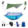 Anti Outdoor Camping Hammock With Mosquito Net And Rain Tent Equipment Supplies Shelters Camp Bed Survival Portable Hammock Soft and Comfortable
