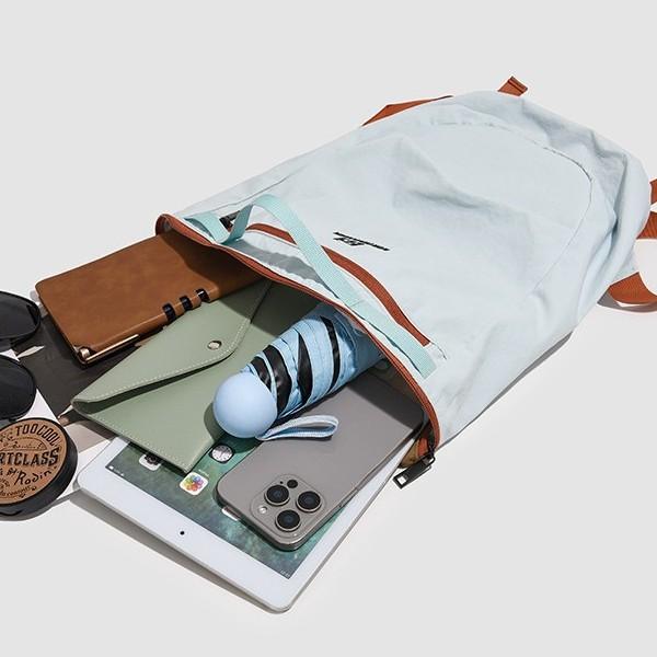 Schoolbag Mori ins style high value splicing contrasting colors lightweight casual schoolbag men's and women's backpack backpack mountaineering bag 
