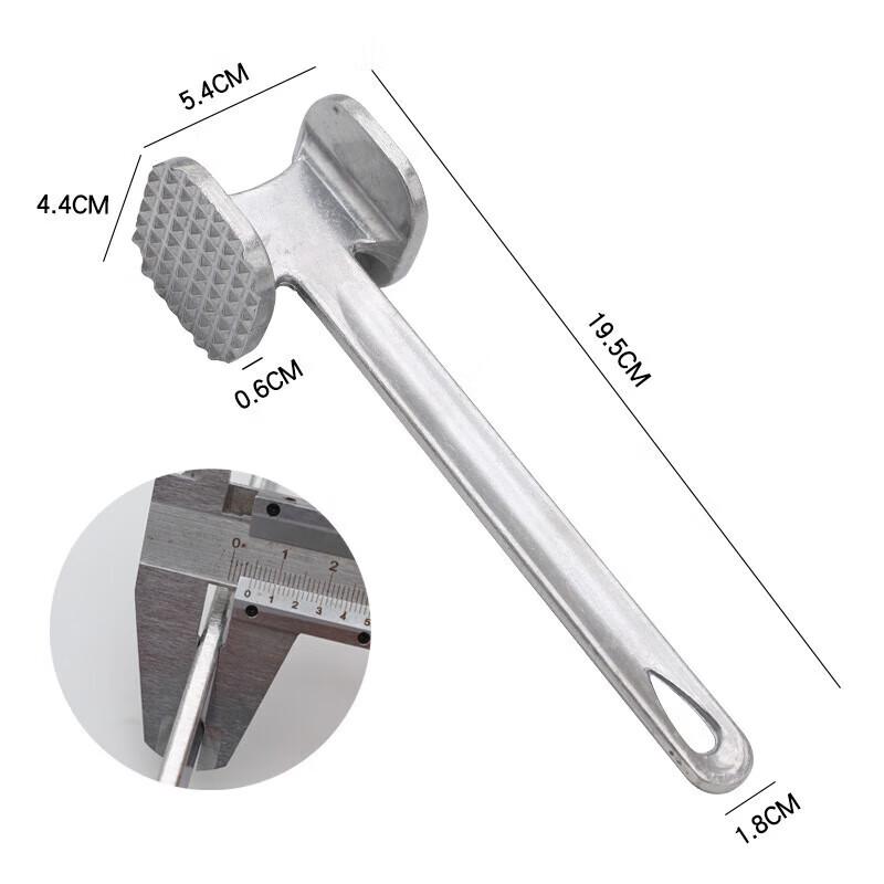Double-sided Aluminum Alloy Meat Tenderizer
