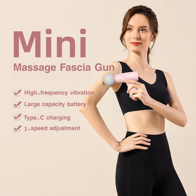 TikTok Viral Pink Mini Massage Gun! Cute Portable Muscle Relaxer for Women,Deep Tissue Pain Relief, Fits in Your Purse,Perfect for Desk,Gym,Travel