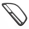 1x Carbon Fiber Dashboard Air Outlet AC Vent Trim Sticker For Challenger 2015+