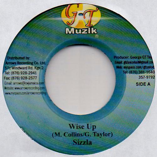 

7inch Record SIZZLA - Wise Up NONE G-T Muzik Jamaica Reggae, Ska & Dub Used