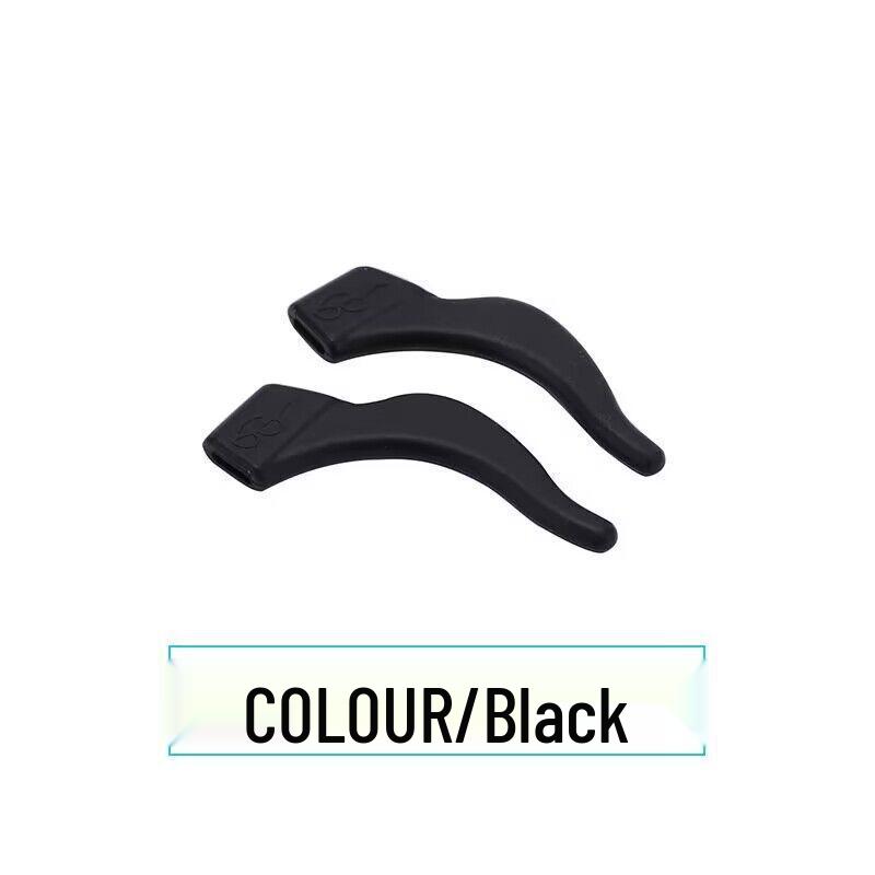 Soft Silicone Anti-Slip Eyeglass Temple Tips & Ear Hooks for Sport