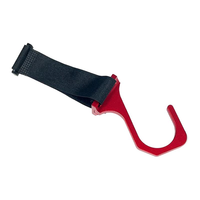 Aluminum Steering Wheel Hook With Adjustable Nylon Strap, Car Mounted Modification