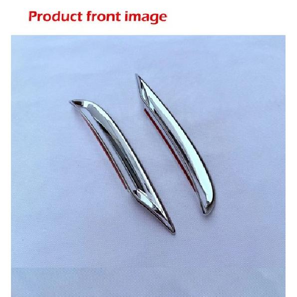 Car rear fog lamp decoration silver For Lexus TX 350 2024-2025