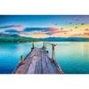 3D Wall Mural Nature Landscape Wallpaper Wooden Bridge Wall Paper For Living Room Wall Decor Fresco