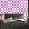 Checkerboard Wallpaper in Purple and Lavender for Living Room and Bedroom 50x1000