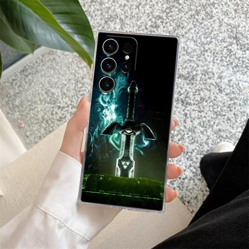 The Legends-Zeldas Game Clear Case For Samsung Galaxy S26 S25 S24 S23 Ultra S20 S21 FE S22 Plus S26 Ultra S25FE Soft Phone Cover