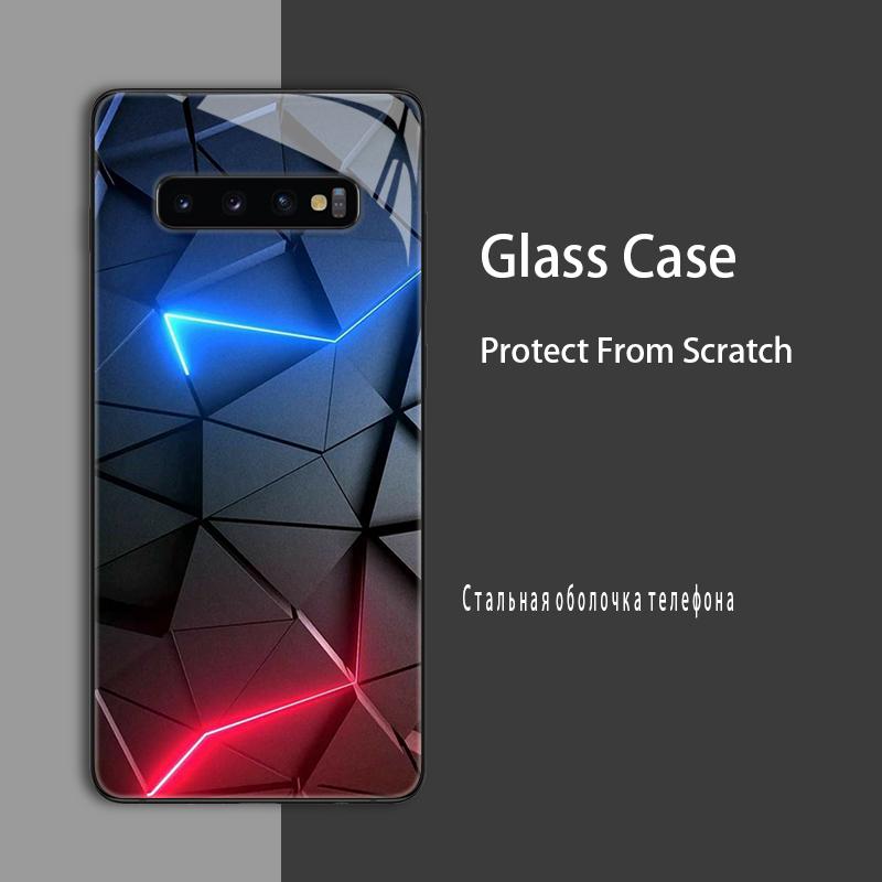 For Samsung S10 5G Case Cover Tempered Glass Case Coque For Samsung Galaxy S10e S10 S20 FE Ultra Plus S 10 Lite Protect Case