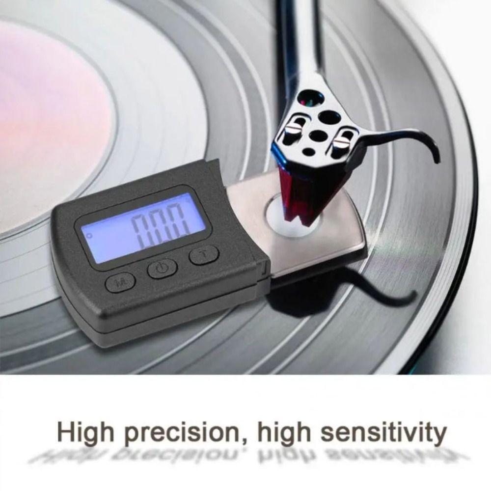 High Precise Phonograph Needle Pressure Gauge Portable Record Player Needle Pressure  For Tonearm