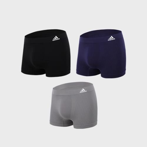 

[Adidas] Performance Simple Logo Trunks 3-Pack B [Shipped from Korea] 100% Authentic 95