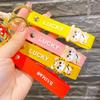 Adorable Cartoon Shiba Inu Keychain Resin Cute Trendy Dog Bag Accessory For Couples