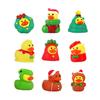 24Pcs Christmas Rubber Ducks Advent Calendar 24-Day Countdown Box Fun Decorative Kids Gift Xmas Stocking Stuffer